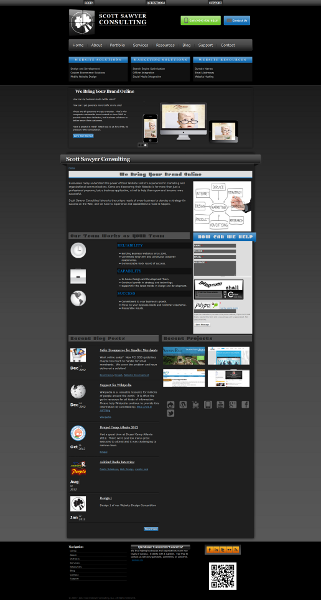 Responsive Website Widescreen